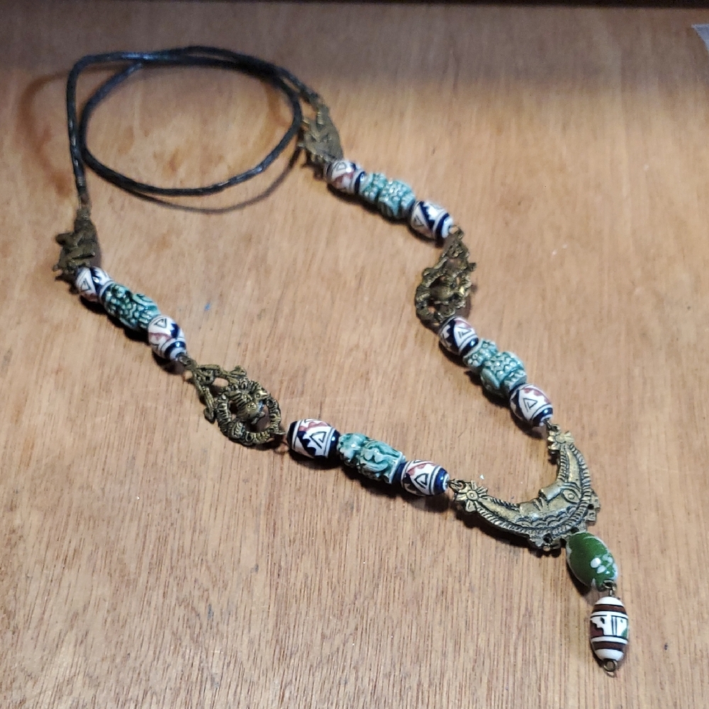 Tribal Beads Necklace D